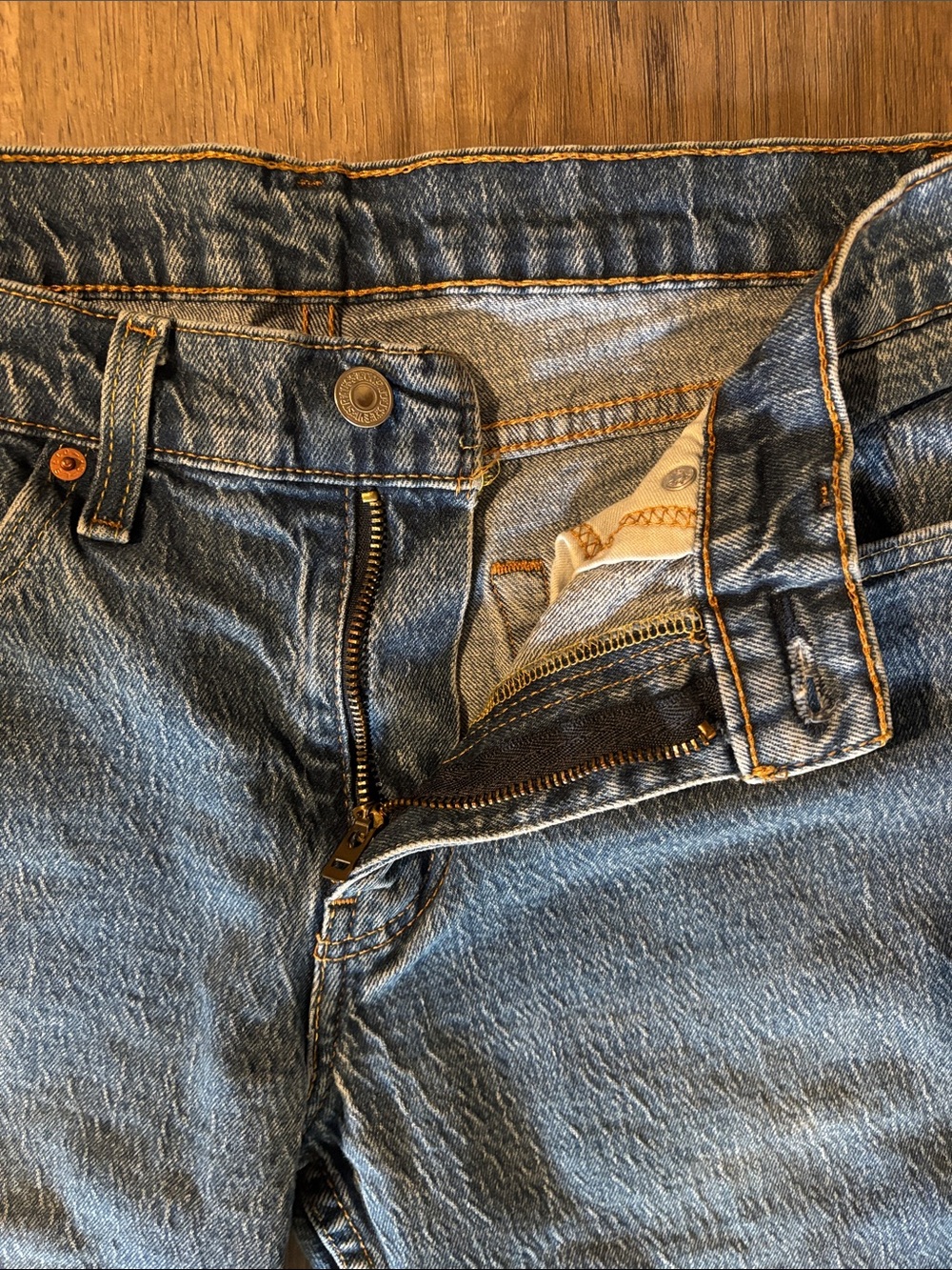 Levi’s Men’s Blue Jeans 33 x 32 - Picture 5 of 10